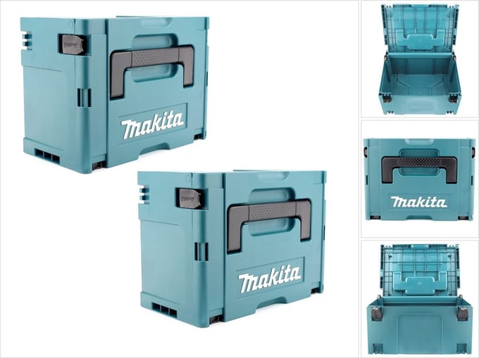 Makita Makpac maat 3 systeemkoffer in set van 2
