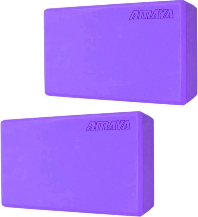 Yoga blok (set van 2 stuks)