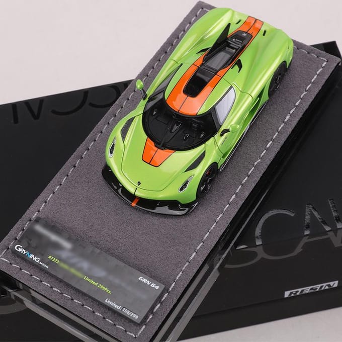 Aube Vert 1:64 Modèle Réduit de Voiture en Résine Édition Limitée299