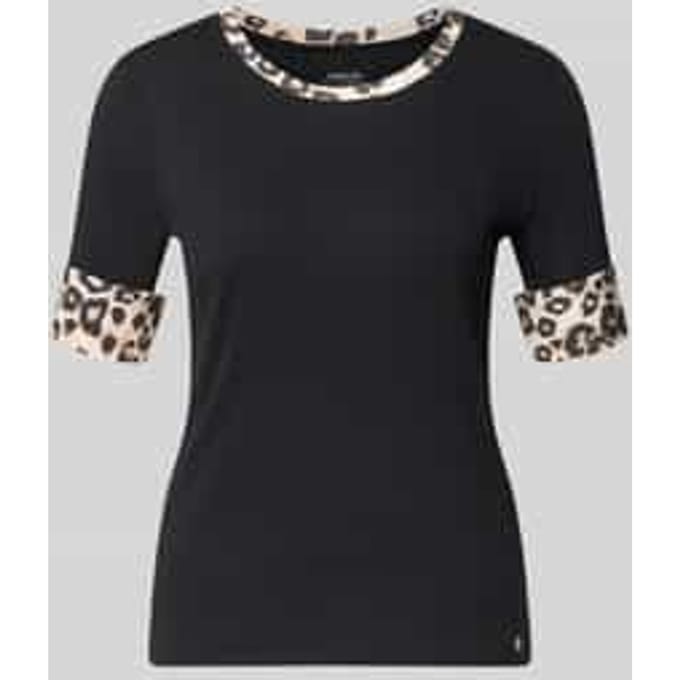 regular fit T-shirt met dierenprint