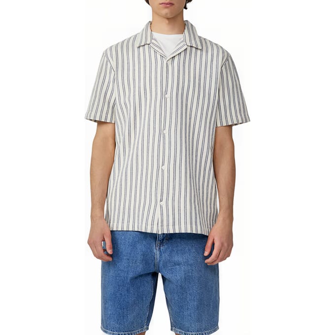 s.Oliver -qs Shirts Offwhite Größe: XL | Casual hemden Outlet | Herren | Weiß