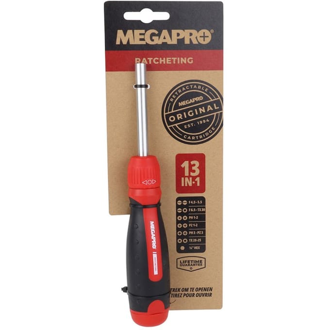 Megapro ratchet 13-in-1 ratel multibitsc