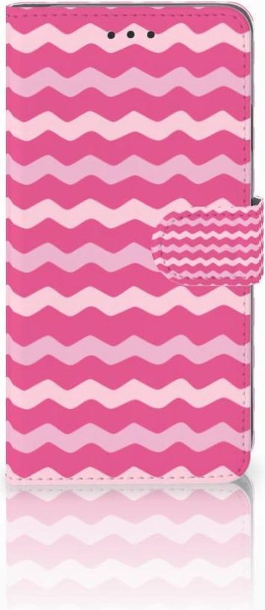 Apple iPhone Xs Max Telefoon Hoesje Waves Pink