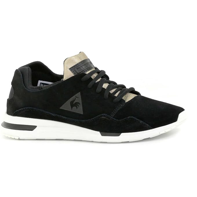 Le Coq Sportif LCS R Pure Metallic Womens Zwart Trainers
