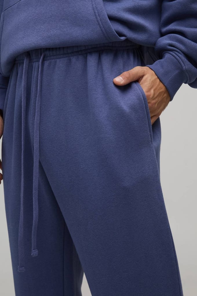 Essential Straight Leg Jogger | Indigo | Size Small