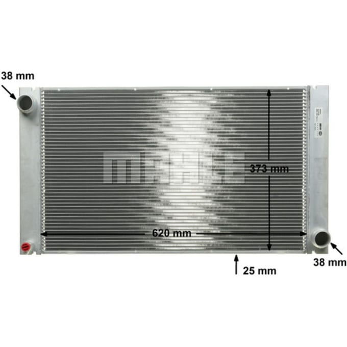 Radiator, motorkoeling MAHLE CR 578 000P