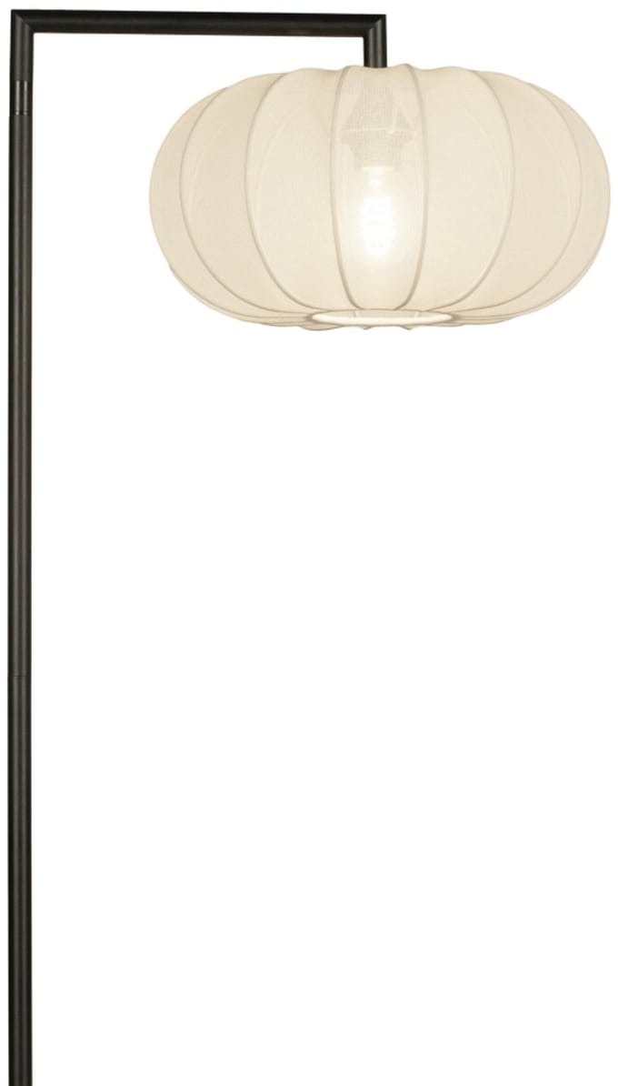 Lumidora Vloerlamp 31281 - POMPOEN - E27 - Zwart - Beige - Metaal