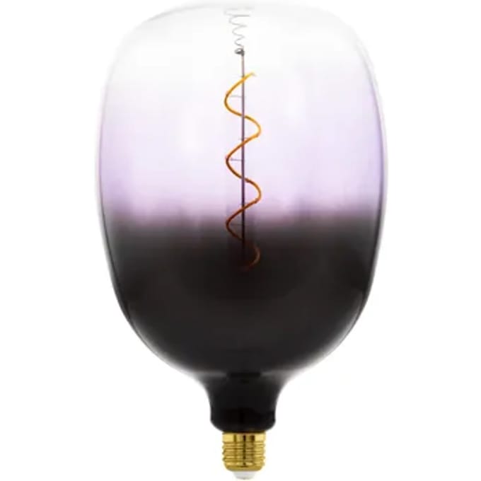 Eglo Ledfilamentlamp T180 - Paars - D18cm - Dimbaar - Warm Wit - E27 - 4w