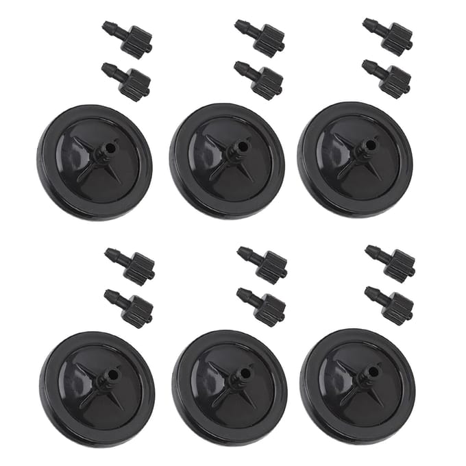 6 Sets UV Inktfilter 45mm Grote Schijf Accessoire Vervanging voor Spectra Inkjetprinter4mmx3mm gray