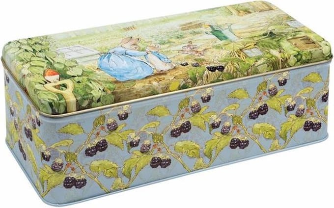 Bewaarblik Peter Rabbit - Rechthoek - Blik - 24 x 10.5 x 7 cm