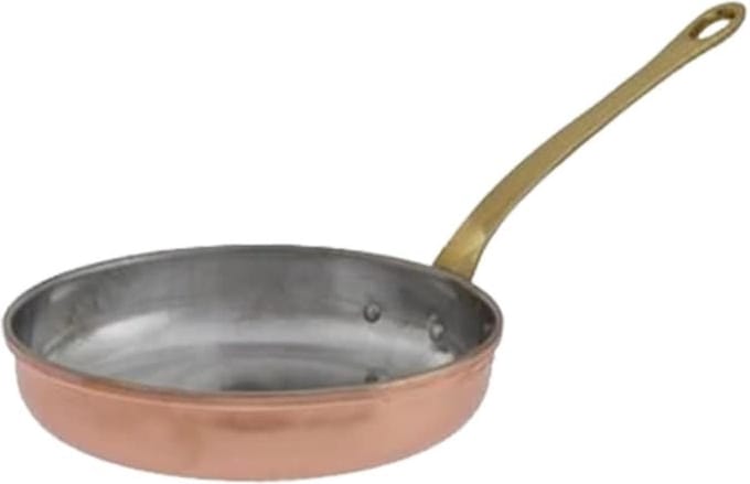 Koperen pan, 18 cm