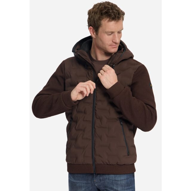 No Excess Heren jas 33630819sn 042 dark brown