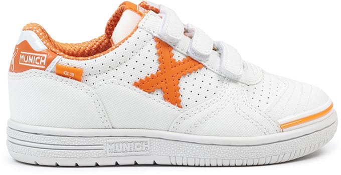 Munich G-3 Velcro 444 Zaalschoenen Wit EU 31 Kinderen