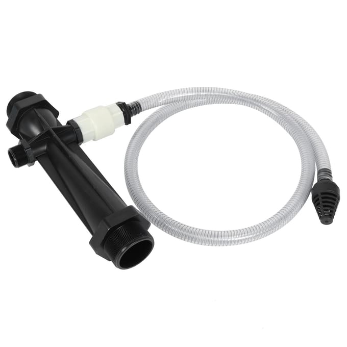 Systèmes de distribution automatique d'engrais et d'irrigation à filetage mâle de 3 pouces, ensemble de tubes d'arrosage pour jardin white