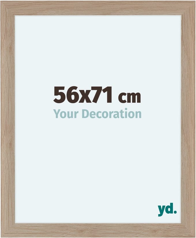 Your Decoration - Fotolijst 56x71 cm - MDF - Eiken Licht - Como