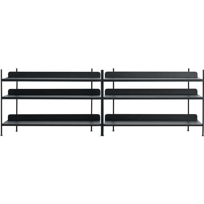 Muuto - Compile schappensysteem - zwart - Configuratie 6