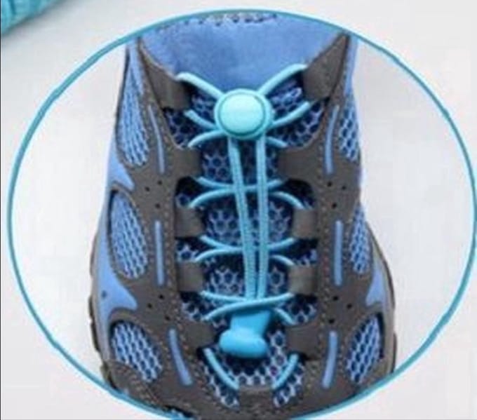 CHPN - Veters - Elastische veters - Lock veters - Universeel - 1 paar - Blauw - Elastische Schoenveters - Veters met Lock