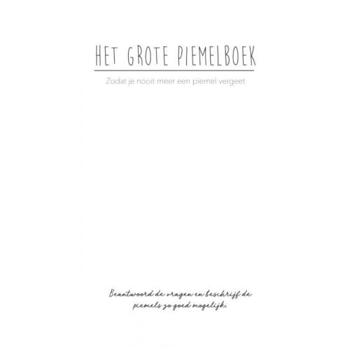 Het Grote Piemelboek - Fietjes Favorietjes