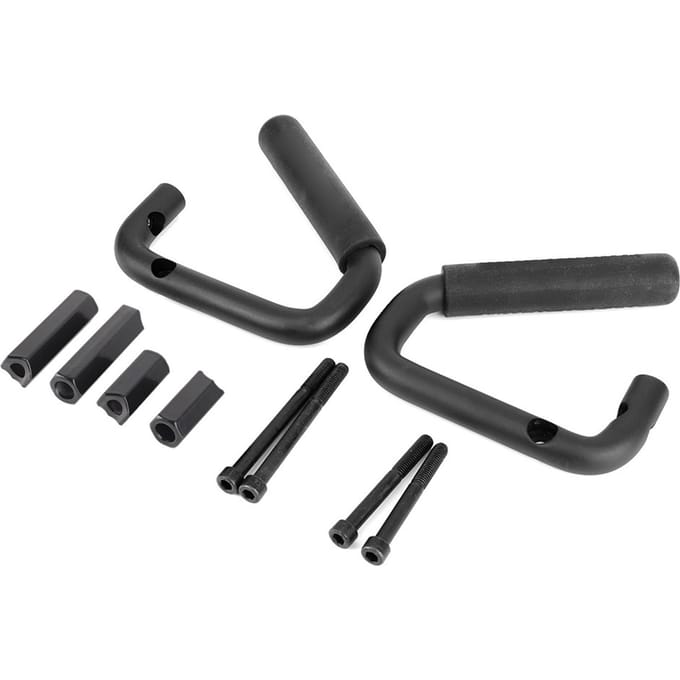 Aluminiumlegering Auto Voorste Handgreep Accessoire Geschikt voor Wrangler JK 2 4 Deurs 2007-2019 black