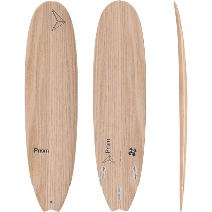 Surfplank Prism Surfboards Fish Original Series FCS 2 7'4