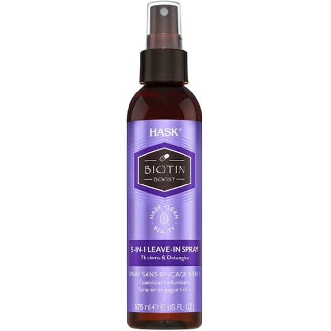 Hask Conditioner Biotin Boost 5-in-1 Leave-In Spray - Leave-In Conditioner - Voor extra volume - Met extra collageen