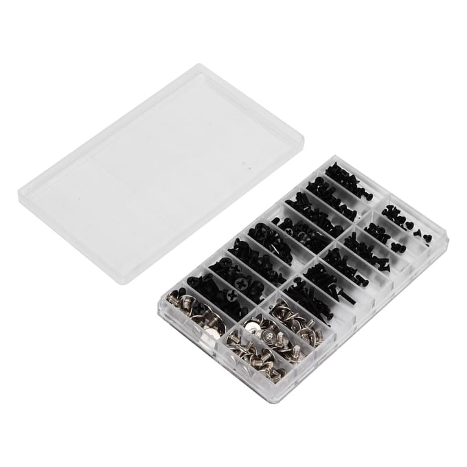 360 Stuks Computer Schroeven Kit Gelegeerd Staal Micro Kruiskop Schroef Assortimentsset M2 M2.5 M3 Bevestigingsmiddelen