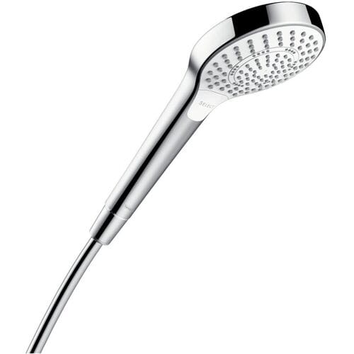 Hansgrohe Croma Select S handdouche - 11cm - rond - multi - ecosmart - wit/chroom (wit)