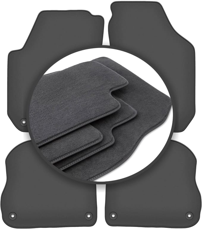 Premium automatten voor: Skoda Fabia II hatchback, stationwagen (2007-2014)