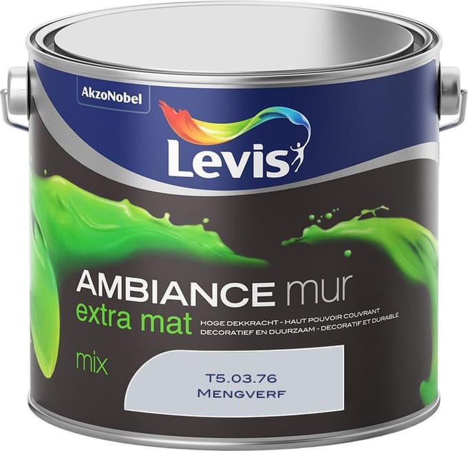 Levis - Ambiance Mur Extra Mat Mix - Care Seven - Mengverf - 2,5 L