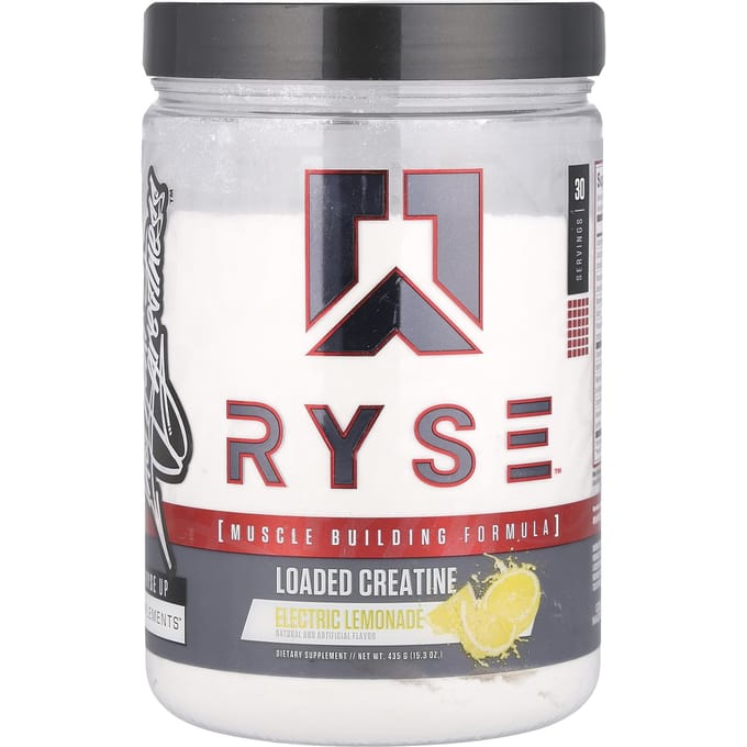 RYSE Loaded Creatine (30 Serv) Electric Lemonade - Creatine - Creatine-Mix