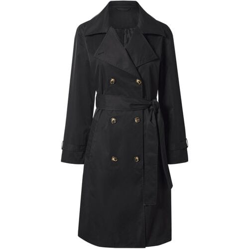ESMARA Dames trenchcoat (Zwart, S (36/38))
