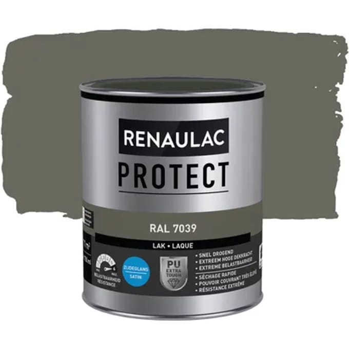 Renaulac Lak Protect Ral7039 Zijdeglans 750ml