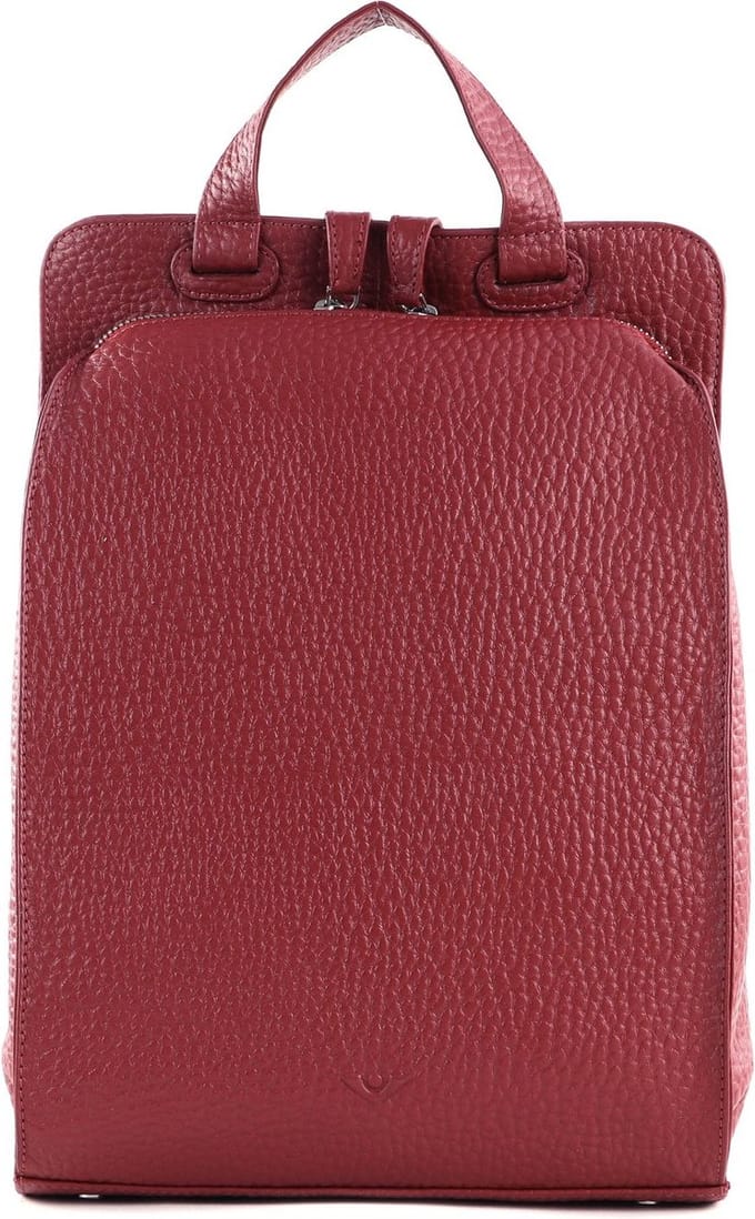 VOi Leren Rugzak Hirsch Betty Backpack Granat Wijnrood