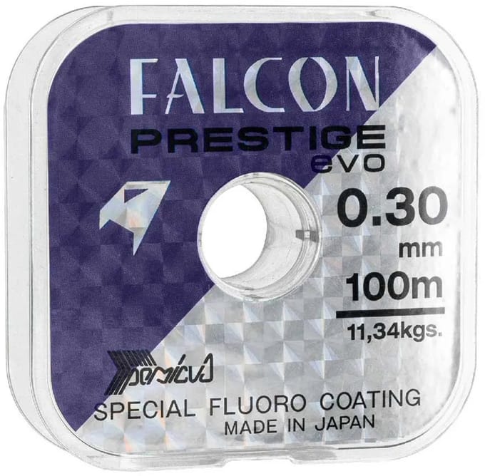 Falcon Prestige Evo 100 M Flurocarbon Transparant 0.350 mm