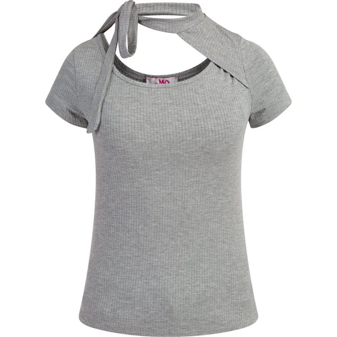 Mymo Truienhemd Dames grijs melange