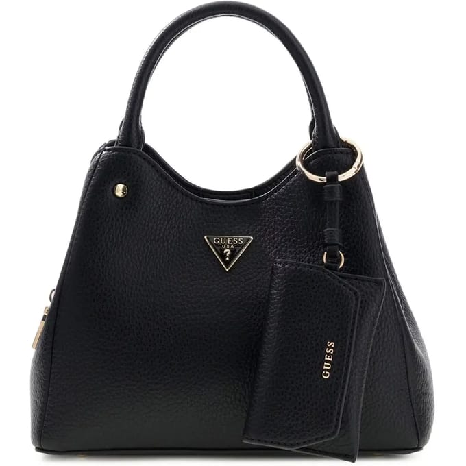 GUESS schoudertas handtas Lorella Girlfriend Tote Bag Black zwart