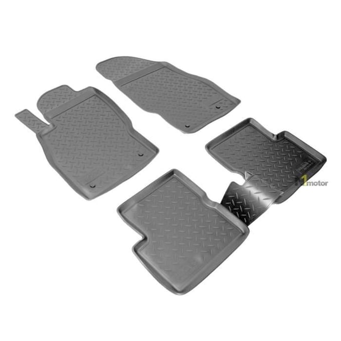 NORM Liners | TPE Rubberen Vloermatten Alle Seizoenen Voor Opel Corsa D / E 2006-2019 zwart