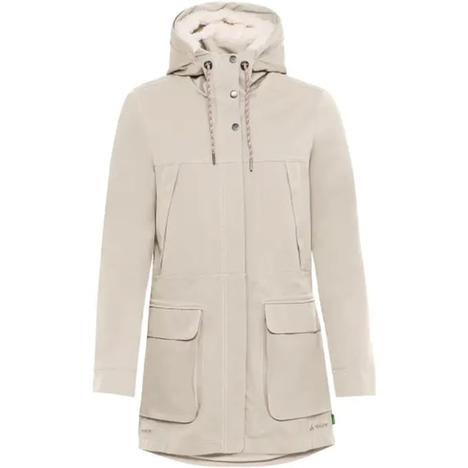 Vaude Manukau Ii Parka Beige 36 Vrouw