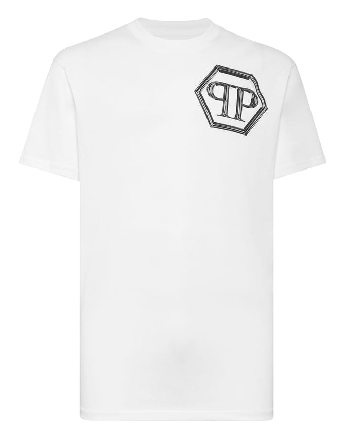 T-Shirt Ronde Hals Hexagon