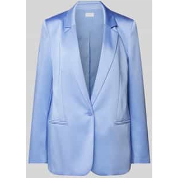 Regular fit blazer met paspelzakken