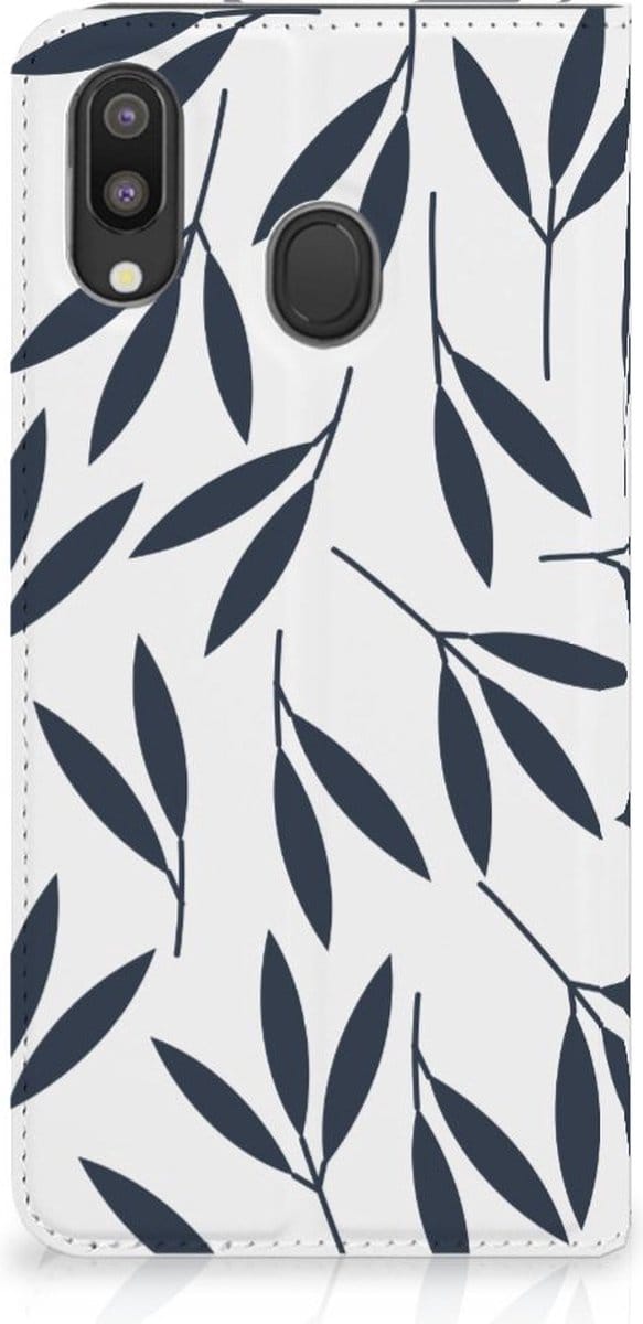Samsung Galaxy M20 Smart Cover Leaves Blue