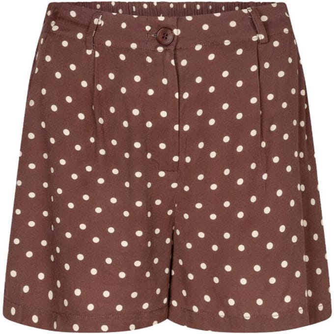 Ydence Short Adeline Broeken Dames - Bruin - Maat M