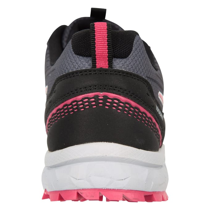Mountain Warehouse Dames/dames Lakeside wandelschoenen (Gitzwart/roze)