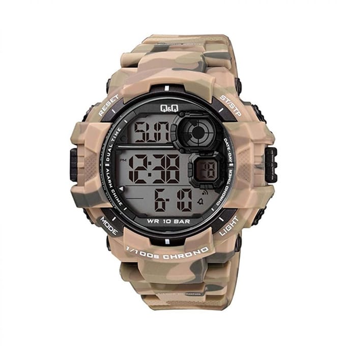 Q&Q Horloge Heren M143J003Y 55mm 10 ATM