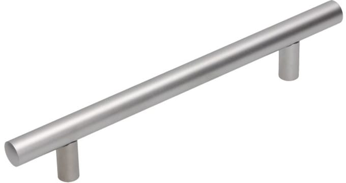 Gamet - Meubelgreep - Chrom satijn - Reling - 128mm