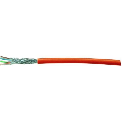 Kash 70I019 Netwerkkabel CAT 7 S/FTP 4 x 2 x 0.25 mm² Oranje 100 m