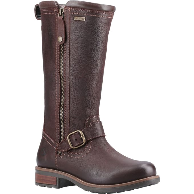 Cotswold Bourton Leren Dames Bruine Boten