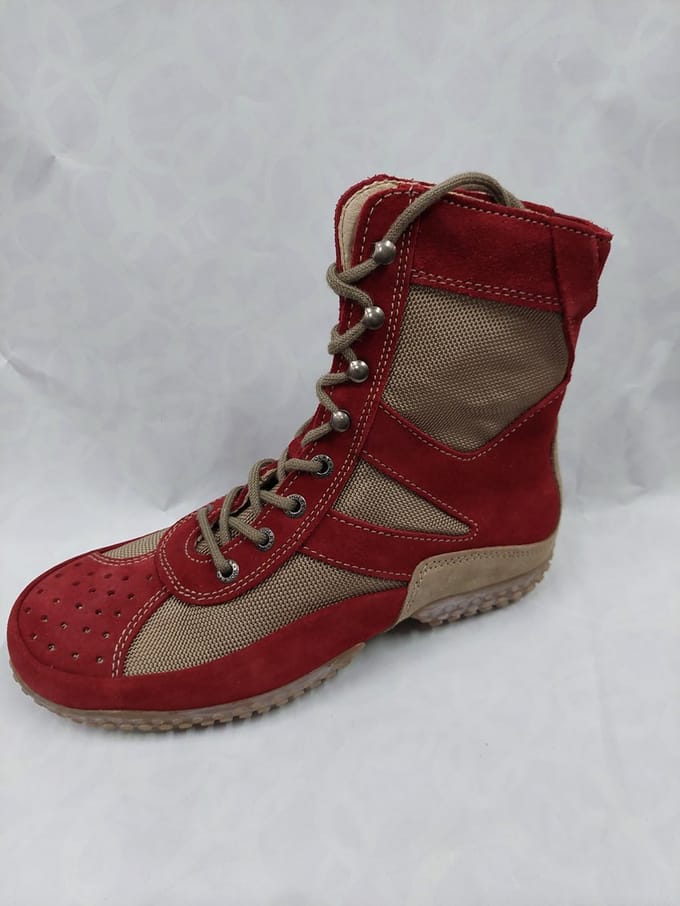WOLKY 1956 / Downforce / veterboot / rood / maat 37