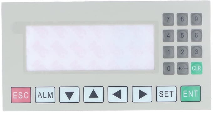 Dailygoods - Membraantoetsenbord met Transparante Plastic Folie