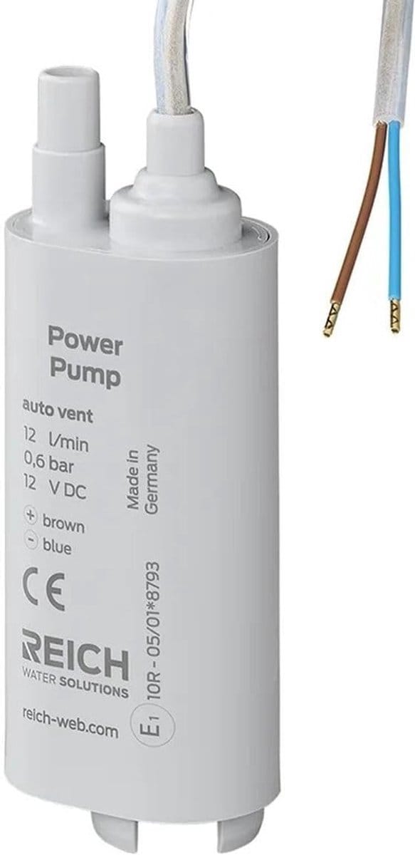 12V Dompelpomp voor Camper en Caravan - 12L/min met Ontluchting